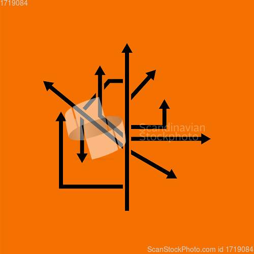 Image of Direction Arrows Icon