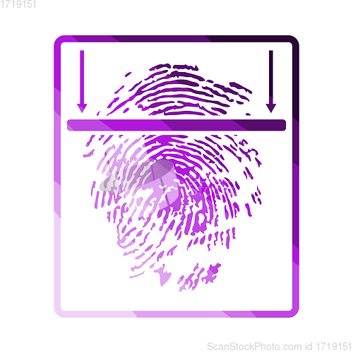 Image of Fingerprint Scan Icon