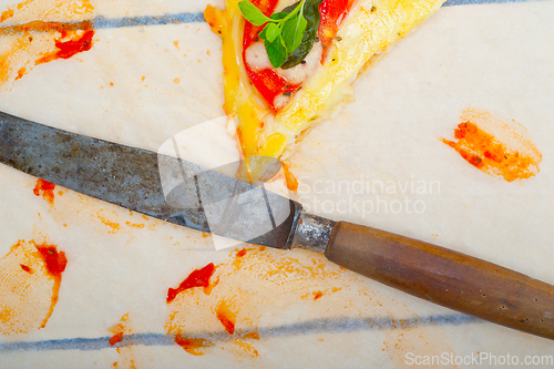 Image of Italian pizza Margherita