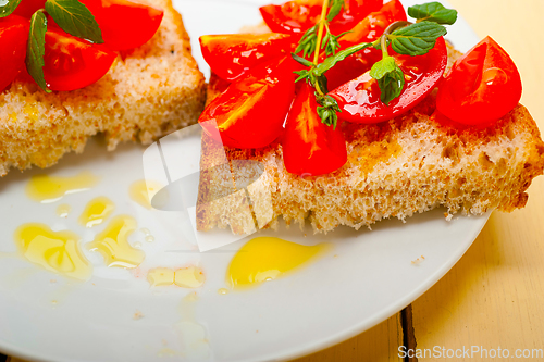 Image of Italian tomato bruschetta