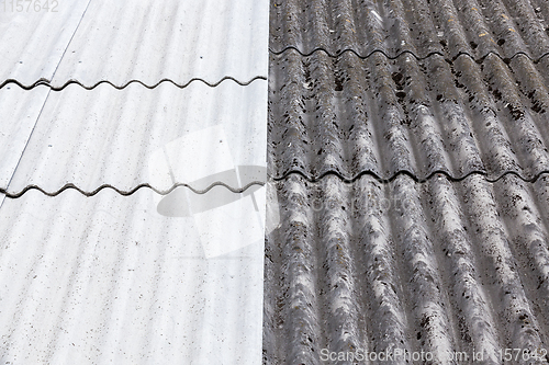 Image of covered with slate roof