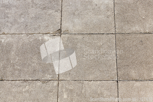 Image of square concrete slabs