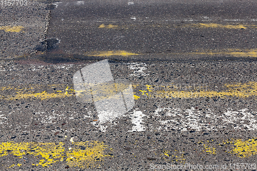 Image of road markings