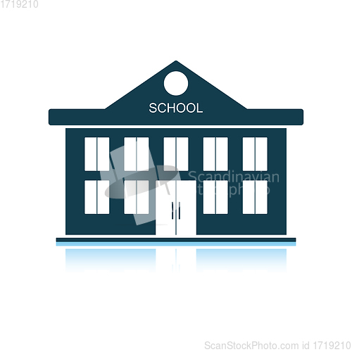 Image of School building icon