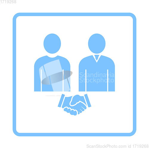 Image of Two Man Making Deal Icon