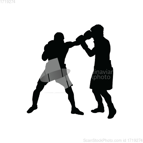 Image of Boxing silhouette