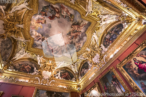 Image of interiors of Palazzo Pitti, Florence, Italy