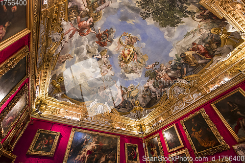 Image of interiors of Palazzo Pitti, Florence, Italy