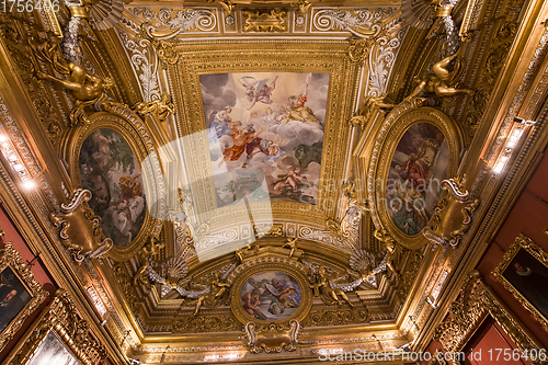 Image of interiors of Palazzo Pitti, Florence, Italy