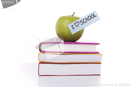 Image of stack of books