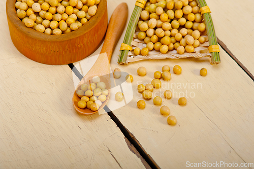 Image of organic soya beans