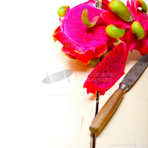 Image of fresh dragon fruit