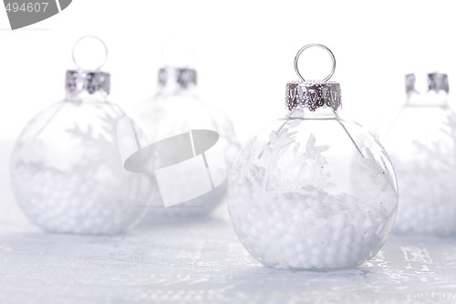 Image of christmas cold background