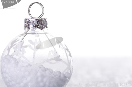 Image of christmas cold background