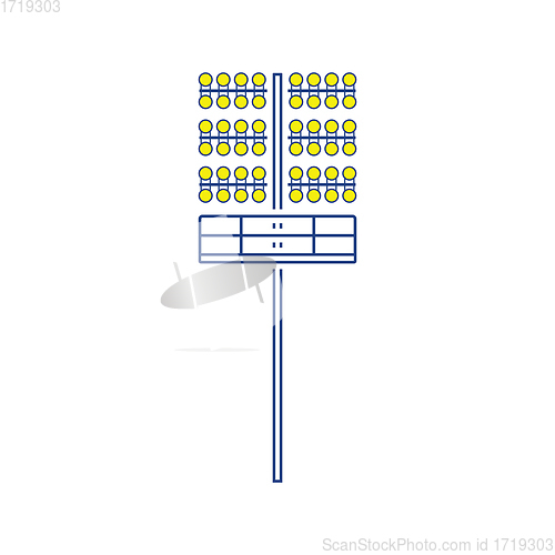 Image of Icon of football  light mast