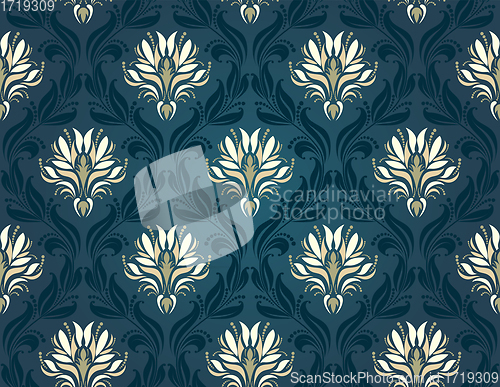 Image of Damask Seamless Pattern