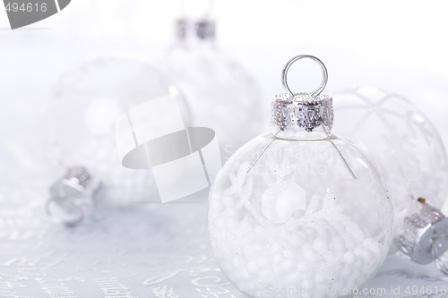 Image of christmas cold background
