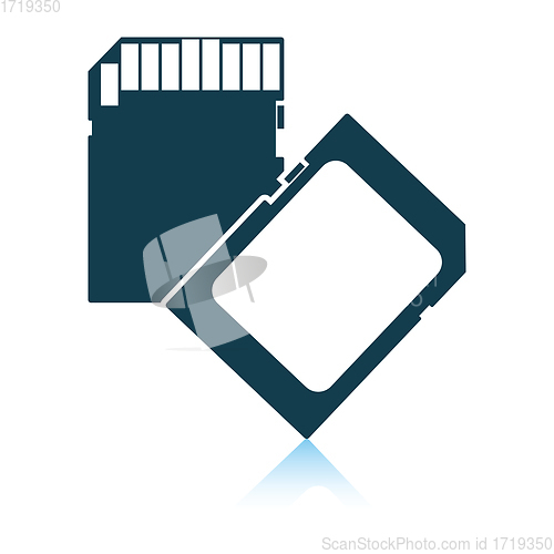 Image of Memory card icon