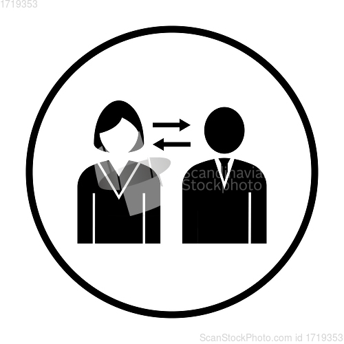 Image of Corporate Interaction Icon