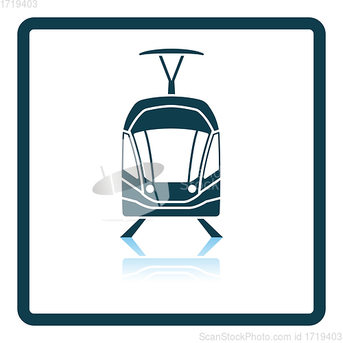 Image of Tram icon front view