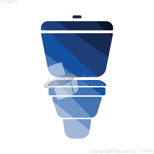 Image of Toilet bowl icon