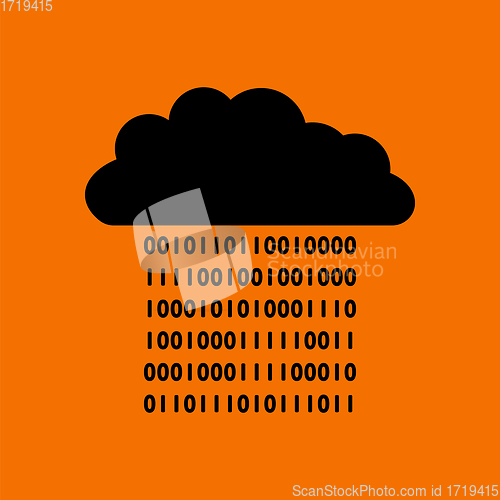 Image of Cloud Data Stream Icon