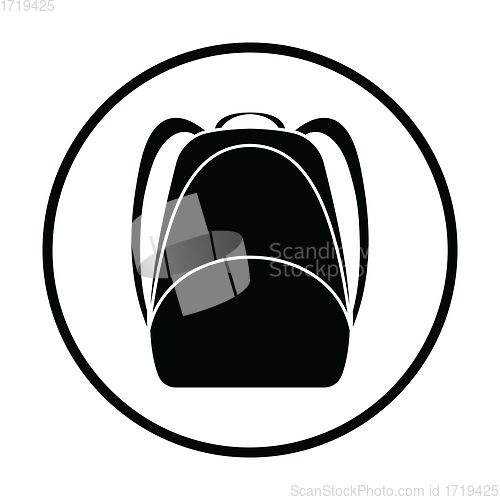 Image of School rucksack  icon