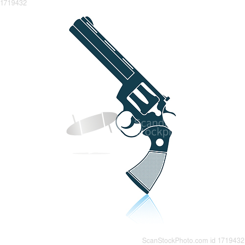 Image of Revolver gun icon