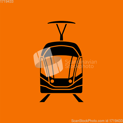 Image of Tram icon front view