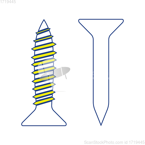 Image of Icon of screw and nail