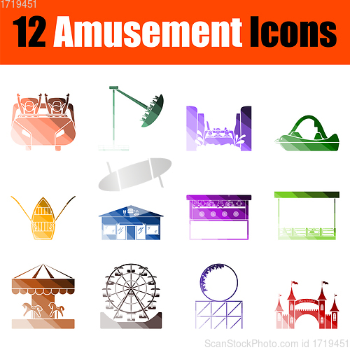 Image of Amusement Icon Set