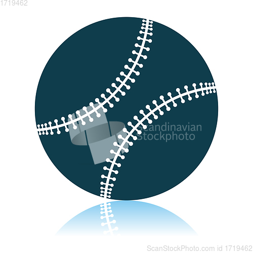 Image of Baseball Ball Icon