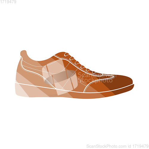 Image of Man Casual Shoe Icon