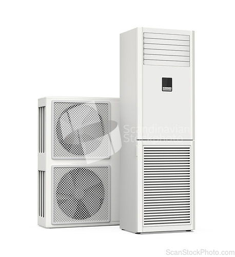 Image of Big floor standing air conditioner