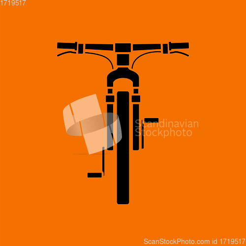 Image of Bike icon front view