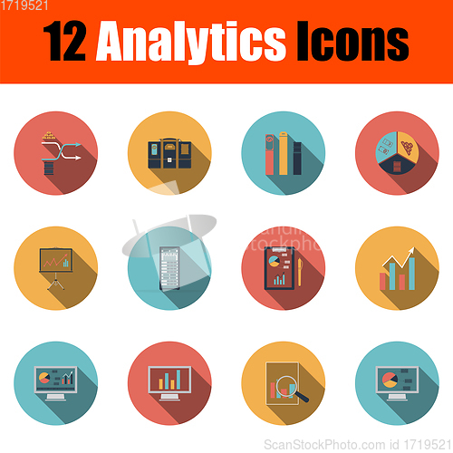 Image of Analytics Icon Set