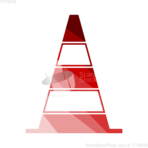 Image of Icon Of Traffic Cone