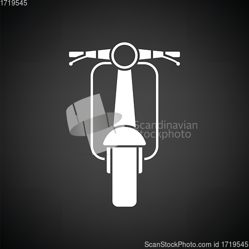 Image of Scooter icon front view