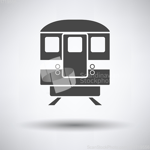 Image of Subway train icon front view