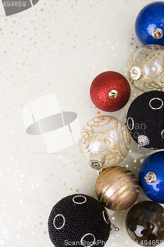 Image of multiple christmas ball