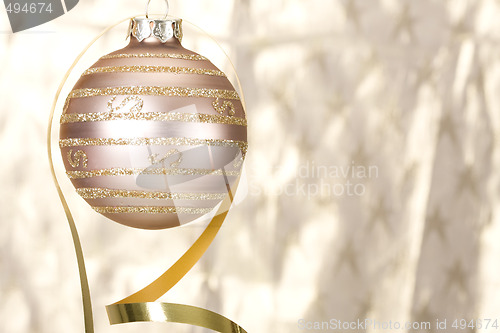 Image of Christmas ball background