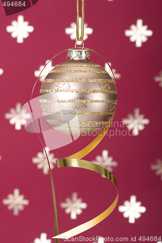 Image of Christmas ball background