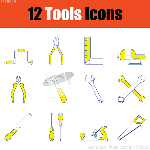 Image of Tools icon set