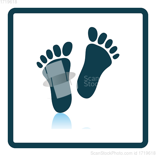 Image of Foot Print Icon