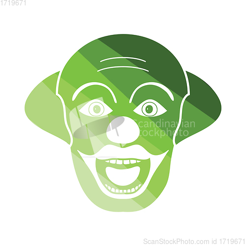 Image of Party clown face icon