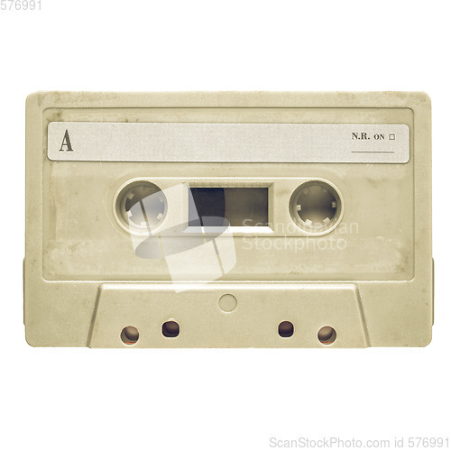 Image of Vintage looking Tape cassette