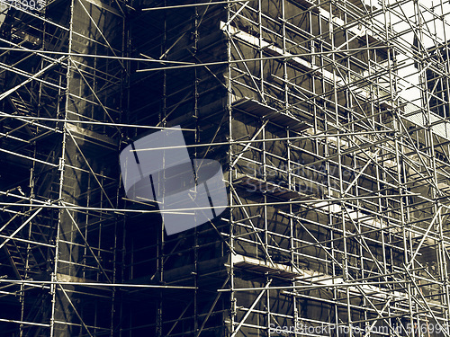 Image of Vintage looking Scaffolding