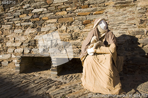 Image of catholic statue outdoor