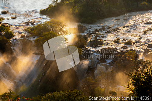 Image of Epupa Falls on the Kunene River in Namibia