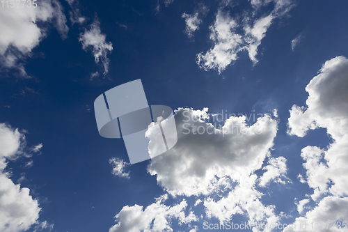 Image of blue sky